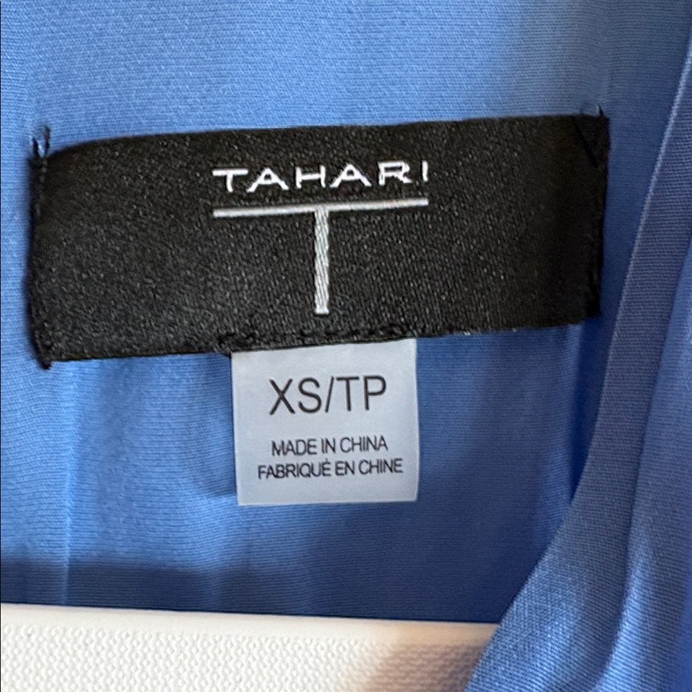 Tahari Blue Dress - Picture 3 of 6